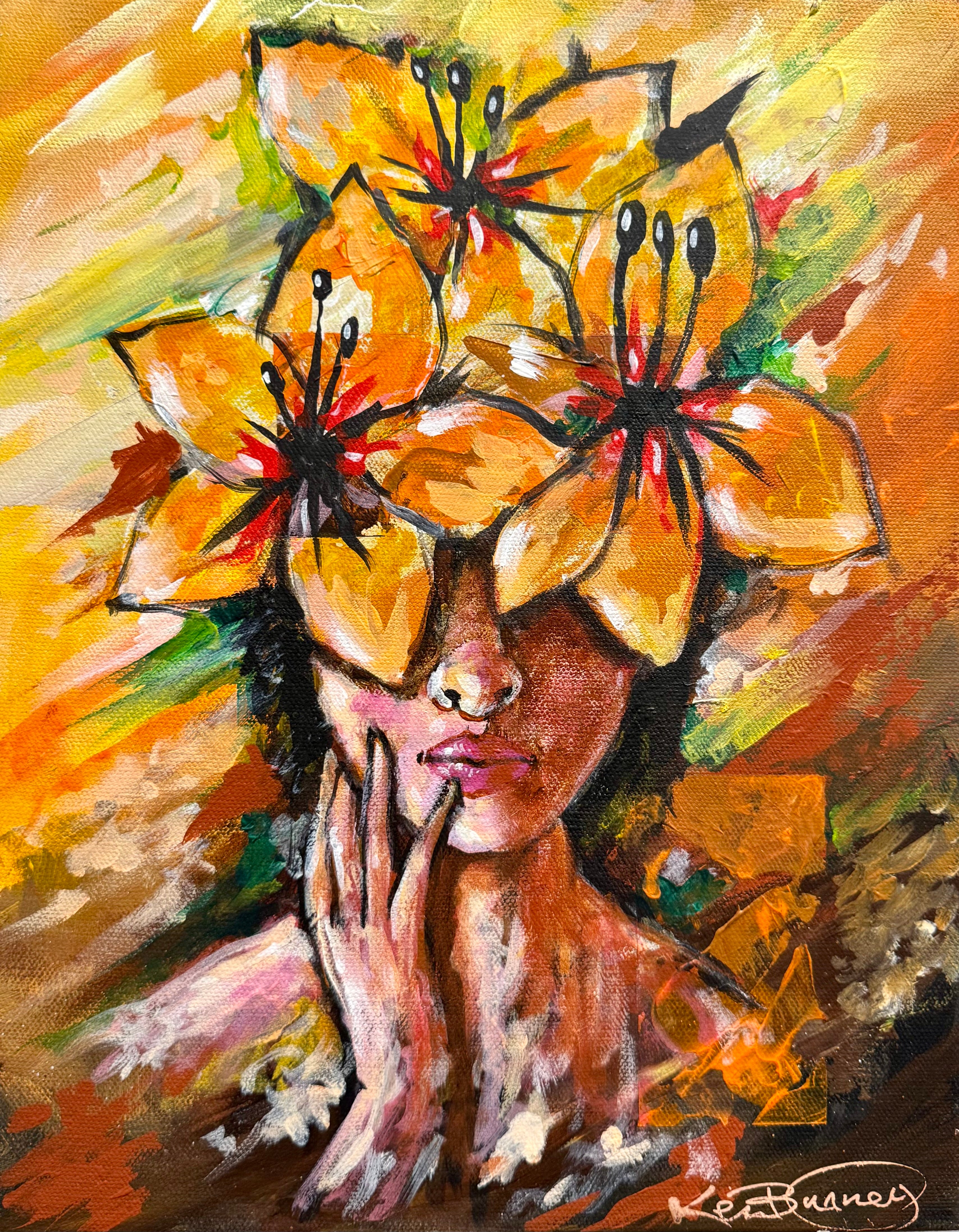 Original painting - East Lily